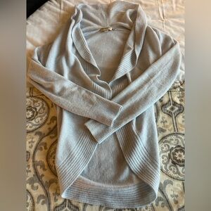 Repeat Baby Blue Cashmere Cardigan, S